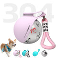 Integrated drinking cup on SipGo dog water bottle