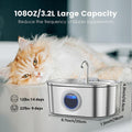 3.2L Stainless Steel Pet Water Dispenser – photo 7