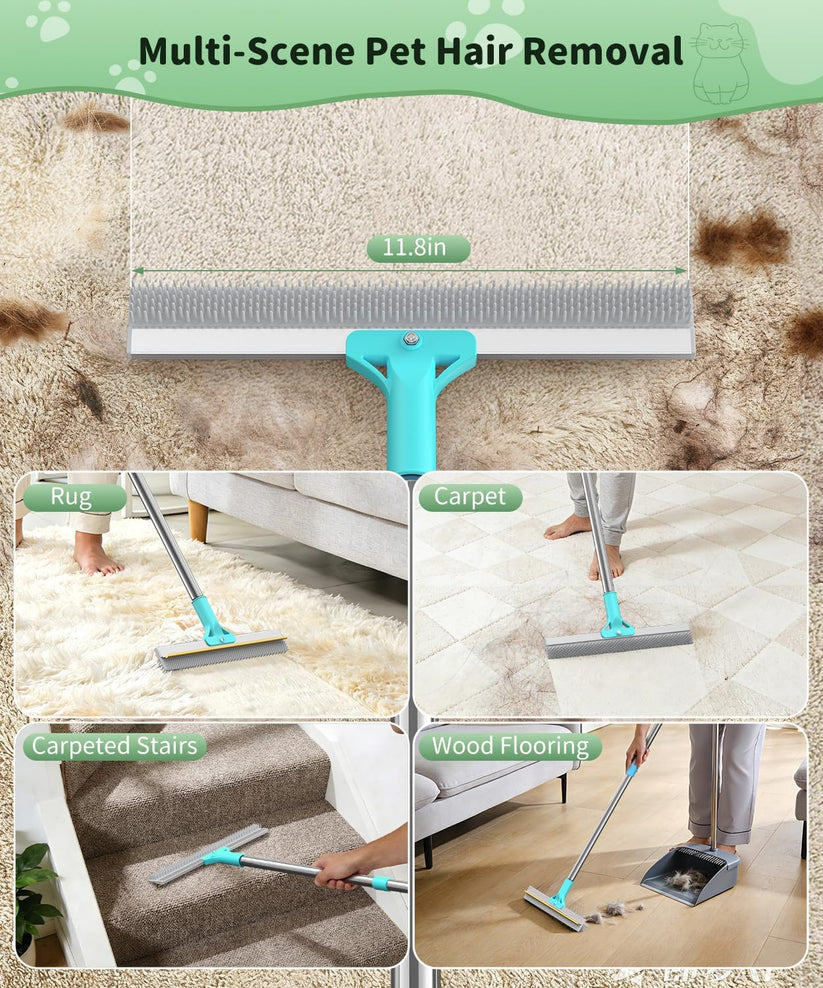 FurLift handheld pet hair scraper for sofas and stairs