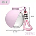 Compact SipGo dog water bottle for park visits
