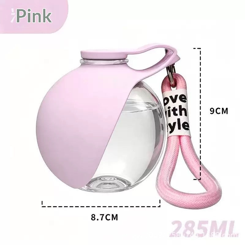 Compact SipGo dog water bottle for park visits