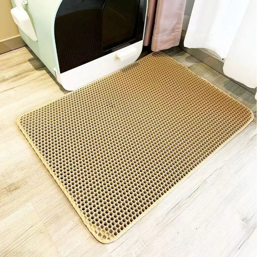 CleanStep Pro washable cat litter mat for litter box area