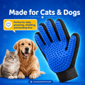 Pawfect Care GroomEase silicone grooming glove for dogs and cats