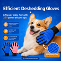Flexible five-finger GroomEase pet grooming glove