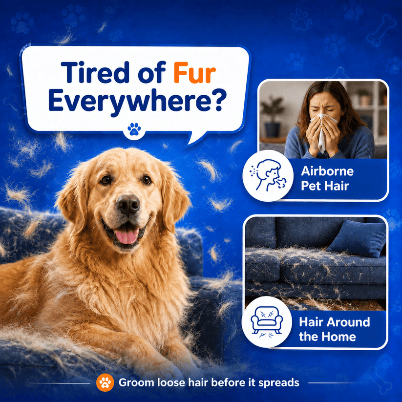 Pawfect Care GroomEase grooming glove product detail