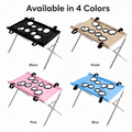 Foldable pet grooming stand for bathing and nail trimming