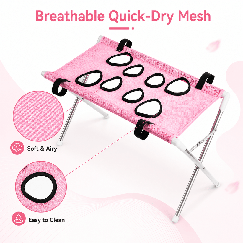 Elevated grooming stand for cats and small dogs