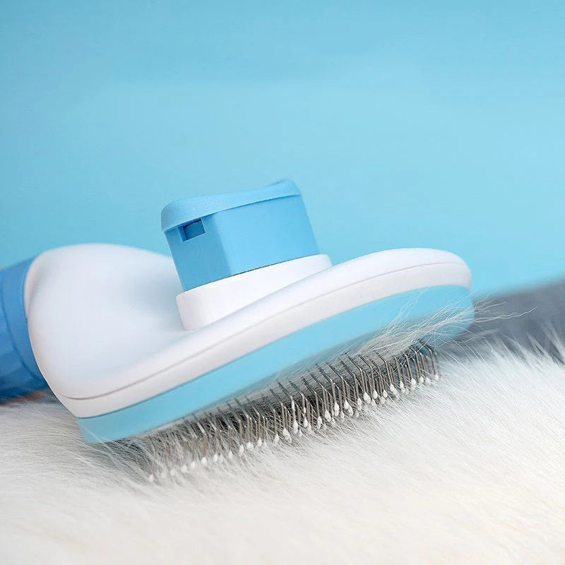 Pawfect Care Deshedding Tool™ Stainless Steel Pet Hair Brush for Dogs Cats