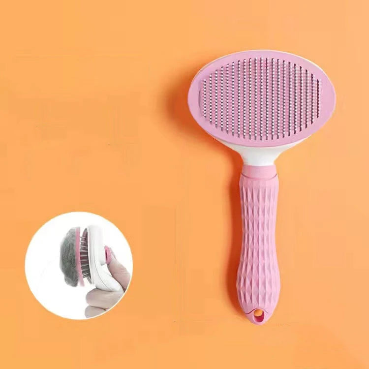 Pawfect Care Deshedding Tool™ Stainless Steel Pet Hair Brush for Dogs Cats