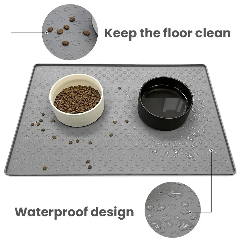 Pawfect Care FeedGuard™️ Waterproof Pet Feeding Mat