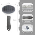 Self-Cleaning Pet Grooming Brush – photo 5