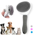 Self-Cleaning Pet Grooming Brush – photo 3