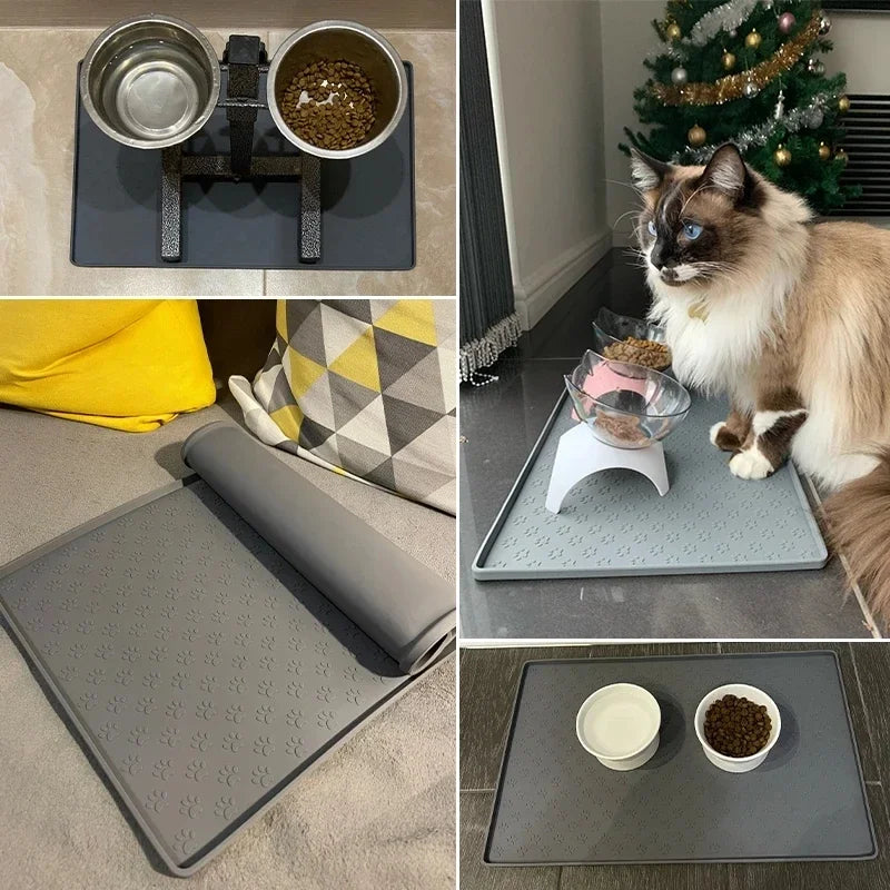 Pawfect Care FeedGuard™️ Waterproof Pet Feeding Mat