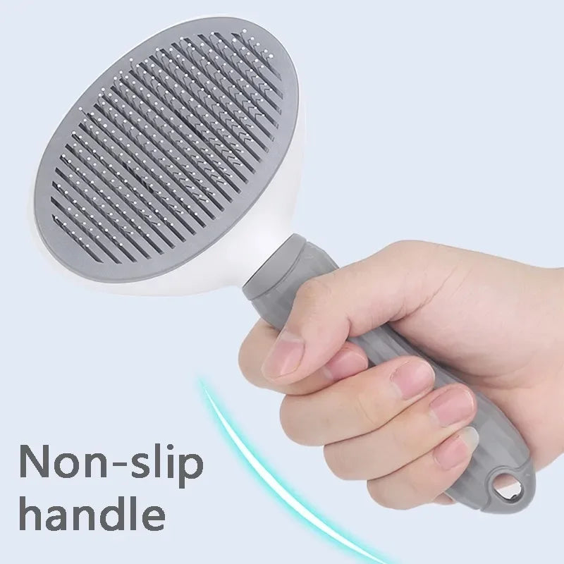 Self-Cleaning Pet Grooming Brush – photo 6