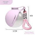 Portable dog drinking bottle for outdoor trips