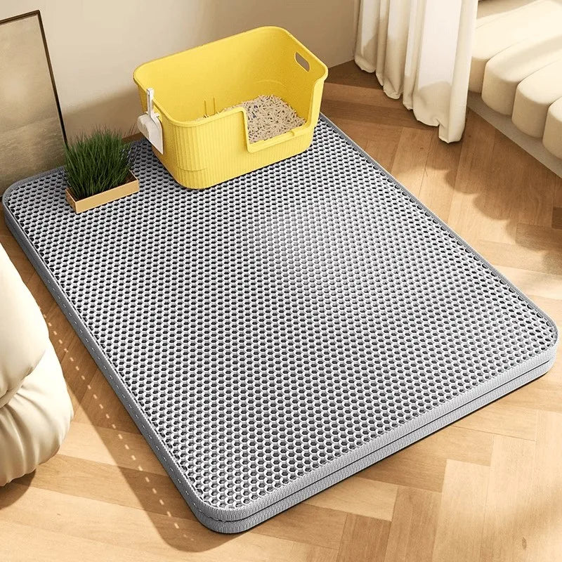 CleanStep Pro honeycomb cat litter trapping mat