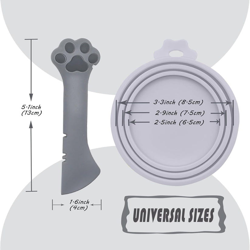 Pawfect Care CanMate wet food serving accessory set